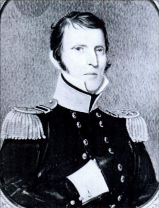 Black-and-white portrait of Henry Leavenworth.